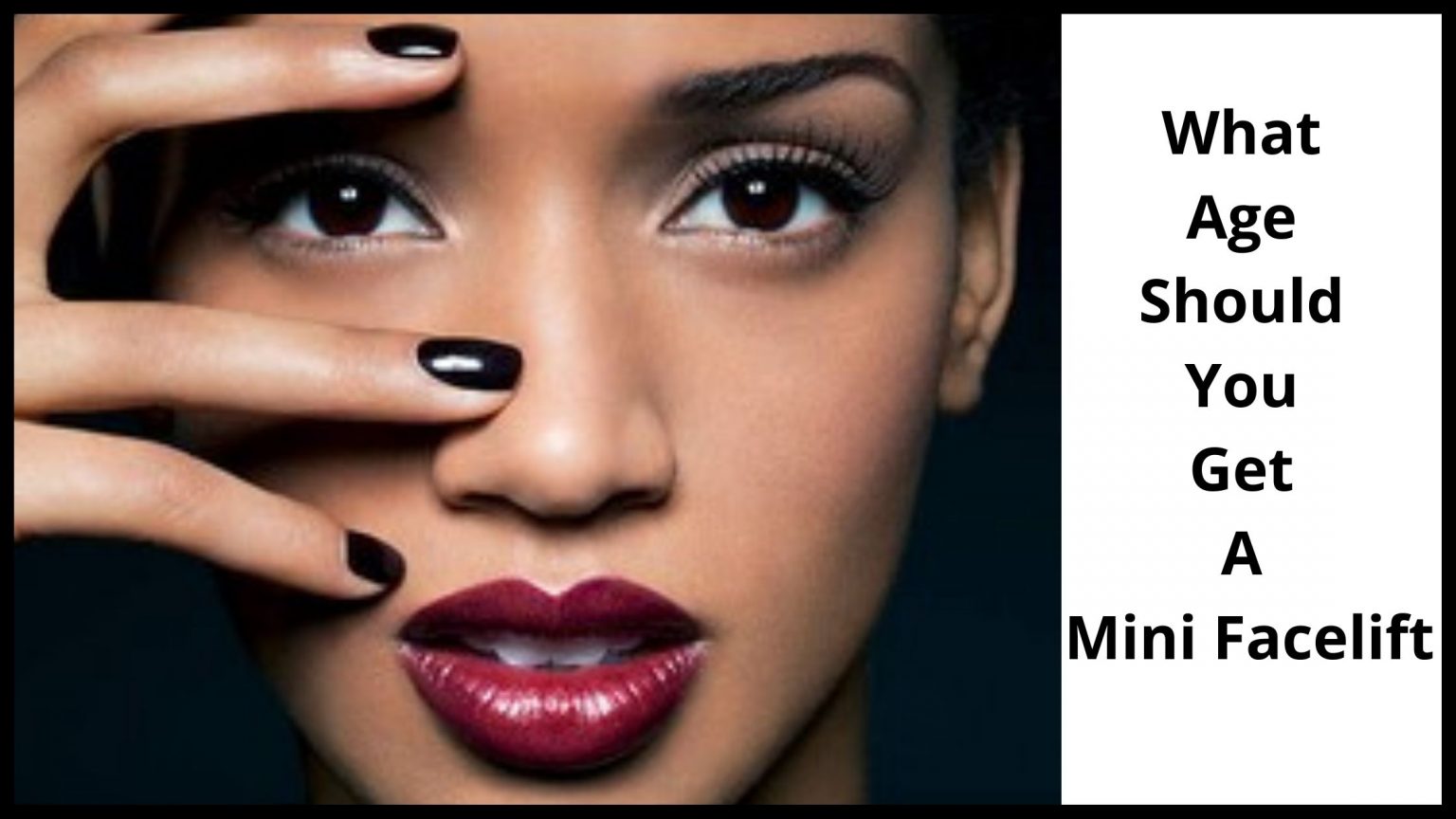 How Much Is A Mini Face Lift Cost and What is done.